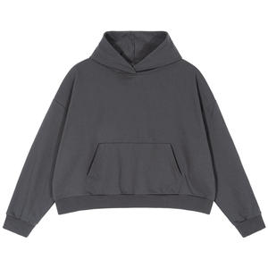 Pulls à capuche lourds personnalisés pour hommes Sweats à capuche oversize avec logo Sweats à capuche unisexes personnalisés oversize épais et lourds - Product Image 1