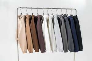 Pull unisexe personnalisé en coton lourd Vintage Sun Fade Acid Wash Pull à capuche avec épaules tombantes Zip up Streetwear - Product Image 4