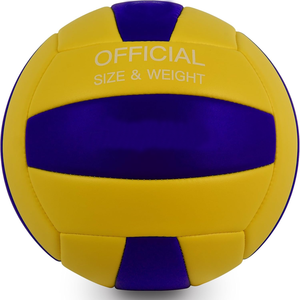 Pelota de juego de voleibol profesional para interiores de PVC y PU de alta calidad, tamaño 5 personalizado a un precio - Product Image 2