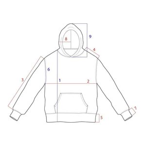 Sudadera con Capucha Extra Grande para Hombre, Color Gris Sólido, Algodón French Terry, Estilo Casual con Bolsillo Frontal, Sudadera Urbana para Hombre - Product Image 6