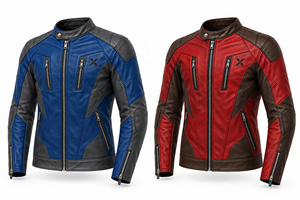 Chaqueta de Motocicleta Deportiva de Cuero OEM |   Verde Esmeralda, Negro, Azul, Verde |   Fabricante OEM ODM |   Diseño de Calidad Premium |   Carreras | - Product Image 5