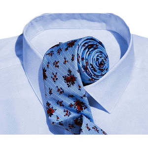 Camicia Elegante da Uomo Bar III Slim-Fit in Popeline Elasticizzato Antipiega con Design a Righe Classico Taglia XL (36X37) Prodotto ODM Casual - Product Image 2