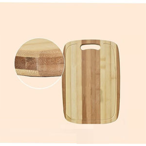 Tabla de cortar de madera rectangular con mango de diseñador elegante Suministros de cocina - Product Image 3