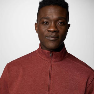 Sudadera con cremallera de cuarto para hombre, servicio OEM, sudaderas de manga larga de talla grande para hombre adulto con diseño de logotipo personalizado - Product Image 5