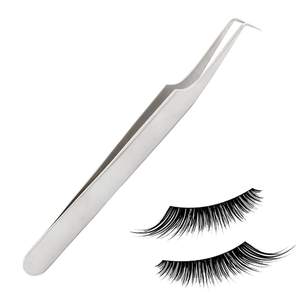 Anti-Slip Stainless Steel Eyelash Extension Tweezers <b>Precision</b> <b>Tool</b> for Eyelash Makeup - Product Image 6