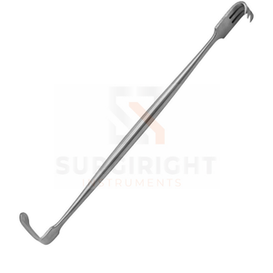 Senn Miller Retractor Sharp Dermatología y Podología de acero inoxidable de doble punta-# Medical # Surgery By Surgiright Instruments - Product Image 1