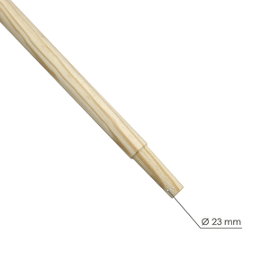 Mango Madera Conico 1500x28 mm. Rastrello in Plastica - Product Image 3