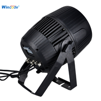COB LED tahan air 200W lampu Par Zoom CC WW RGBW luar ruangan IP65 tempat acara lampu