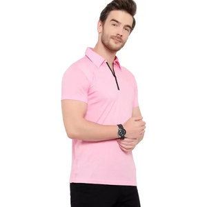 Nouveautés Polo de sport de couleur unie doux et confortable pour hommes T-shirts Polo de haute qualité avec logo personnalisé pour hommes - Product Image 3