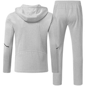 Wholesale Men Fleece Tracksuit Set <b>Jackets</b> & Pants Sportswear <b>Suit</b> / New Style Men Two Piece Set Winter Tracksuit for Men - Product Image 2