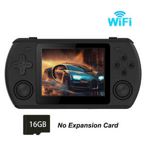 เครื่องเล่นเกมพกพา Powkiddy RK3566 สีดำล้วน รองรับ WIFI หน่วยความจำ 64GB พร้อมเกมในตัว 10000 เกม ชิปประมวลผล ARM แบบสี่คอร์ 1.8GHz แบตเตอรี่ใช้งานได้นาน 8 ชั่วโมง - Product Image 5