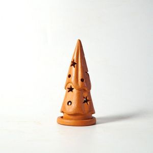 ARBRE DE NOËL BOUGIER EN TERRE CUITE POUR LA DÉCORATION DE NOËL PRODUITS EN TERRE CUITE FAITS À LA MAIN DU VIETNAM 2025 - Product Image 6