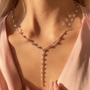 Ensemble de bijoux de mariage Hallmark Silver Elegance en or fin, or rose, perles, diamants, zircon, cristal, coquillages, pierres roses, parfait pour les fêtes - Product Image 1