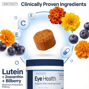 Friandises molles pour la santé des yeux des chiens - Supplément anti-taches de larmes - Soutien naturel de la vision avec myrtille et oméga-3 pour chiens - Product Image 3