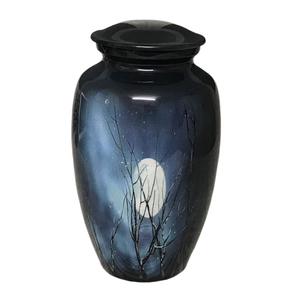 Nouvelle collection d'urnes en aluminium de conception classique de qualité supérieure, fournitures d'urnes de crémation pour cendres humaines - Product Image 1