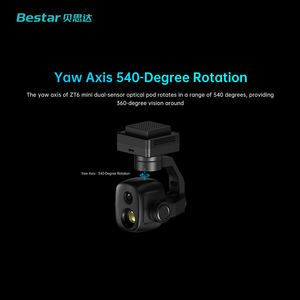 ZT6ออพติคอลพ็อดเซ็นเซอร์คู่ขนาดเล็ก4K, 6X 8MP ซูมดิจิตอล gimbal กล้อง640x512ความแม่นยำสูง PTZ H.265 <span class=keywords><strong>microSD</strong></span> - Product Image 4