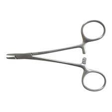 Porte-aiguille professionnel Derf (13CM) avec rainure |   Porte-aiguille de style Wright, instrument chirurgical pour la chirurgie plastique - Product Image 3
