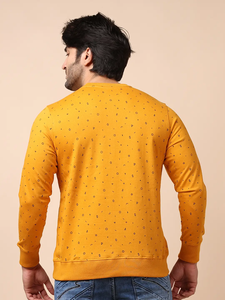 Sudadera de Alta Calidad 100% Algodón con Tejido de Bucle, Mangas Largas, Cuello con Cordón, Máxima Comodidad, Corte Elegante, Uso Diario, Invierno, Digital - Product Image 6