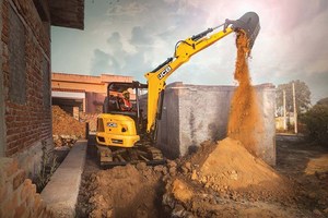 รถแบคโฮขนาดเล็ก35Z HD เครื่องจักรก่อสร้างที่ผลิตในอินเดีย - Product Image 2