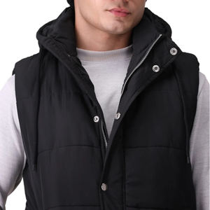 Chaqueta de exterior acolchada sin mangas ligera y duradera de tamaño personalizado para hombre, venta al por mayor, MOQ 100, Material Cordura impermeable - Product Image 4