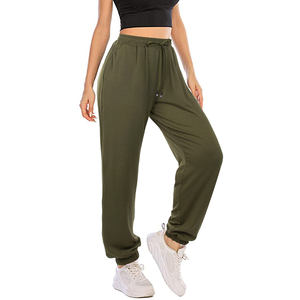 Pantalons pour femmes jambe large coupe ample confortable fabricant de pantalons décontractés - Product Image 3