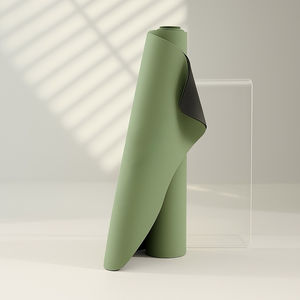 Alfombrilla <span class=keywords><strong>de</strong></span> Pilates <span class=keywords><strong>de</strong></span> goma natural con logotipo personalizado, alfombrilla <span class=keywords><strong>de</strong></span> <span class=keywords><strong>Yoga</strong></span> <span class=keywords><strong>verde</strong></span> aguamarina fina, cubierta <span class=keywords><strong>Verde</strong></span>, caja <span class=keywords><strong>de</strong></span> embalaje a granel sin Eko Tex - Product Image 1