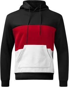 เสื้อมีฮู้ดผ้าฟลีซทรงยูนิเซ็กส์เสื้อสวมหัวผ้าฝ้ายพิมพ์ลายดิจิตอลปักโลโก้ตามสั่งสำหรับฤดูหนาว - Product Image 1