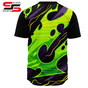 Maillot de baseball de haute qualité pour hommes, vêtement de softball à sublimation complète, uniforme de maillot de baseball à bas prix - Product Image 6