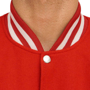 แจ็คเก็ตเบสบอลแบบพอดีตัวปกติของผู้ชายแจ็คเก็ตมีตัวอักษร2023ออกแบบได้ตามต้องการ - Product Image 5