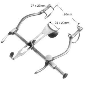 Precio al por mayor Retractor de autoentrenamiento abdominal Retractor Balfour de acero inoxidable de grado médico Precio barato OEM personalizado - Product Image 5