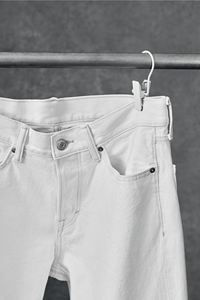 Pantalon en jean confortable 100% coton pour hommes, droit, ample, qualité supérieure, pour tous les jours, vente en gros en usine, été - Product Image 6