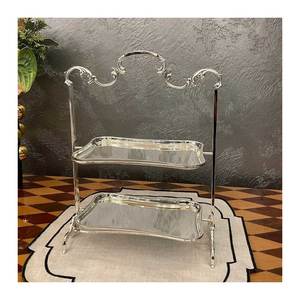 ที่วางเค้กทำด้วยมือสำหรับงานปาร์ตี้วันเกิดงานหัตถกรรมโลหะ - Product Image 5