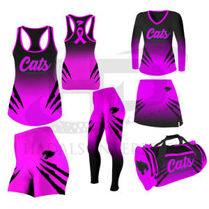 Vêtements d'entraînement Uniforme de pom-pom girl Uniforme de pom-pom girl de dernière conception Uniforme de pom-pom girl en tissu doux - Product Image 1