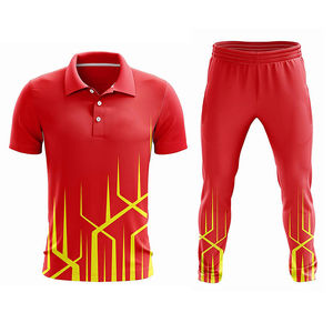 Créez votre propre logo personnalisé, uniforme de cricket grande taille / Maillot sublimé imprimé de haute qualité avec pantalon, séchage rapide - Product Image 1