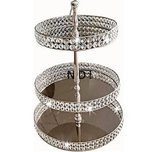 Soporte para servir pasteles de frutas de alta calidad, forma redonda, decoración para fiestas navideñas, vajilla, soporte para servir cupcakes a un precio económico. - Product Image 1