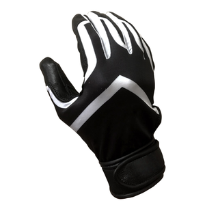 Guantes de bateo de béisbol de cuero personalizados Guantes elásticos transpirables con agarre antideslizante Rendimiento superior en el campo Logotipo personalizado - Product Image 5