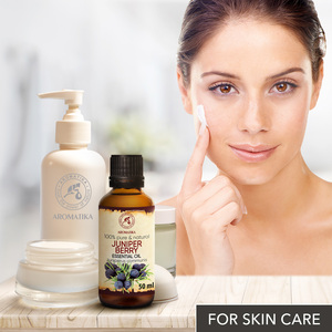 Aromatika Huile Essentielle de Baies de Genévrier 100% Pure 50ml, Aromathérapie Naturelle Fraîche, Distillée à la Vapeur, Pour Tous Types de Peau - Product Image 3