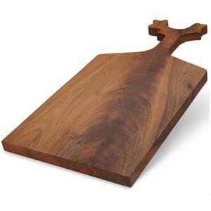 Planche à découper en bois d'acacia Planche à fromage Finition naturelle Planche à découper les légumes ou les fruits pour la cuisine - Product Image 1