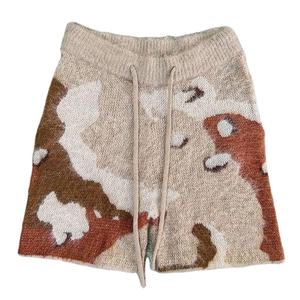 Pantalones cortos de mohair para hombre informales sólidos de alta calidad a precio razonable con logotipo personalizado de secado rápido y transpirable - Product Image 1