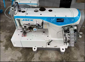 Nueva Máquina de Coser Industrial Ja-ck W4S de Puntada Plana con 3 Agujas y Accionamiento Directo, Estructura de Acero, Mango de Plástico, Grado DIY, 3 Años de Garantía - Product Image 2