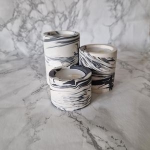 Handcrafted Marble <b>Tealight</b> <b>Holder</b> for Easter Home Decor Durable Heat Resistant for Weddings Festivals Modern Design Gifting - Product Image 5