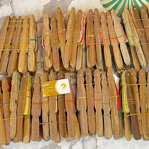 Éventail en feuilles de palmier du Vietnam, qualité supérieure, artisanal, traditionnel, décoratif, approvisionnement en vrac - Product Image 1