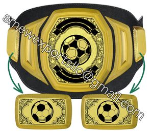 TITRE CEINTURE UFC ensembles de boxe en cuir véritable Top Qualité Personnalisé Titre Ceintures MMA UFC Boxe WWE - Product Image 1