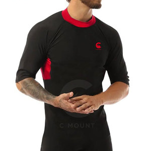 Traje de Surf para Hombre, Conjunto de Natación Ligero, Ropa Deportiva Acuática de Verano, Secado Rápido, para Actividades en la Playa - Product Image 2