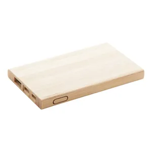 Power Bank in Bambù, Gadget Ecologici per Consumatori Attenti all'Ambiente - Product Image 1