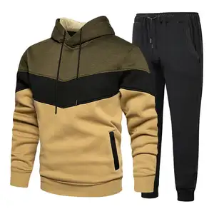 Tracksuit Jogging Suit for Men OEM Custom Logo high quality tracksuit casual set sports cotton fabric
