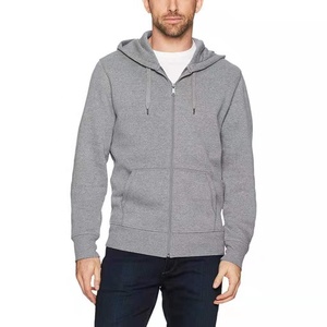 Custom Fashion Streetwear Drop Shoulder Pullover Blank Oversized Distressed Cropped <b>Hoodie</b> Men With Pocket - Product Image 1