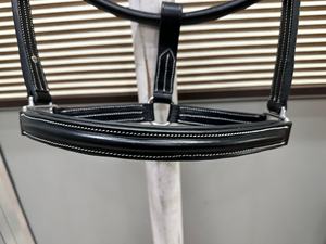 Halter elevado de cuero puro de alta calidad 100 por ciento para soporte de pierna de equitación DE LA India - Product Image 4