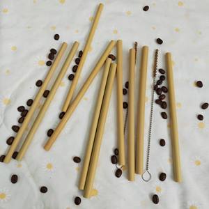 <b>TOP</b> QUALITY VIETNAM <b>ROSE</b> <b>GOLD</b> BAMBOO DRINKING STRAWS REUSABLE ECO-FRIENDLY BPA FREE SET BULK QUANTITY CUSTOMER LOGO - Product Image 6