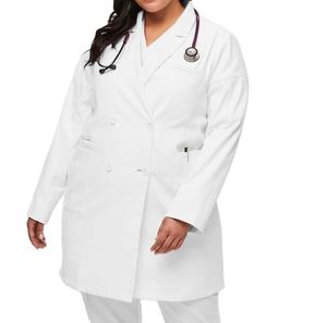 Nueva tendencia, ropa de enfermería clínica, bata de laboratorio para médicos de Hospital, uniformes, ropa de trabajo, abrigos blancos transpirables para mujer - Product Image 1
